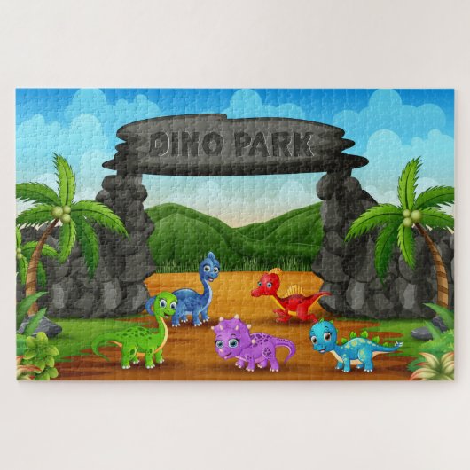 Puzzle Dino Park (Horizontal)