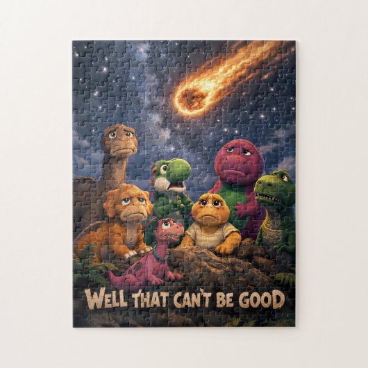 Puzzle Dinosaur Extinction (Vertical)