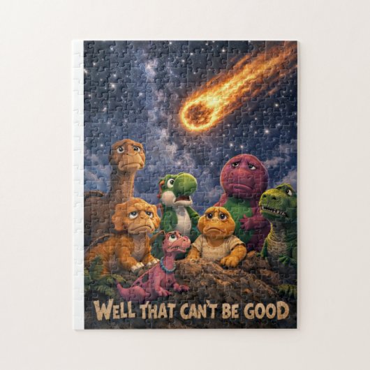 Puzzle Dinosaur Extinction (Vertical)