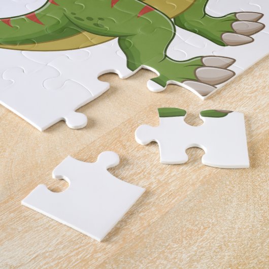Puzzle Dinosaur fête d'anniversaire (Côté)