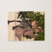 Puzzle Dinosaur Gigantoraptor (Horizontal)