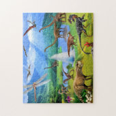 Puzzle Dinosaur Jurassic Park animals Puzzle Dino Legpuzzel (Verticaal)