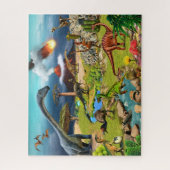 Puzzle Dinosaur Jurassic Park Puzzle Dino Legpuzzel (Verticaal)