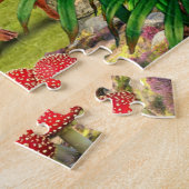 Puzzle Dinosaur Jurassic Park Puzzle Dino Legpuzzel (Zijkant)