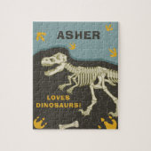 Puzzle Dinosaur Nom fossile (Vertical)