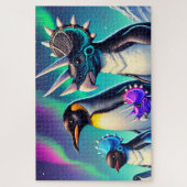 Puzzle Dinosaur Penguin (Vertical)