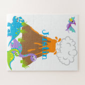 Puzzle Dinosaur, Personnaliser l'affiche (Horizontal)