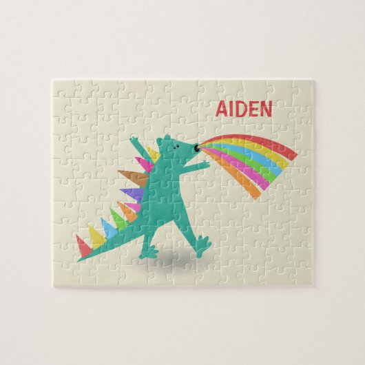 Puzzle Dinosaur pour garçon (Horizontal)