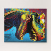 Puzzle Dinosaur T Rex Moderne (Horizontal)