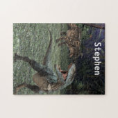 Puzzle Dinosaur Tyrannosaurus T-rex Personnalisé Pour les (Horizontal)