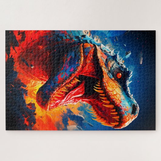 Puzzle Dinosaure (Horizontal)