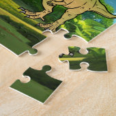 Puzzle Dinosaure amusant (Côté)