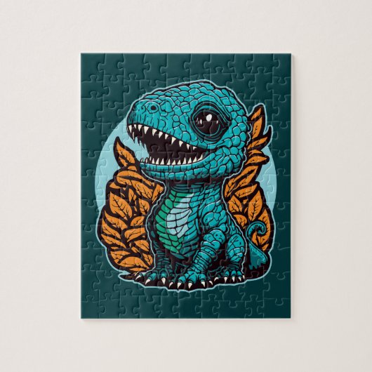 Puzzle Dinosaure Bébé mignon (Vertical)