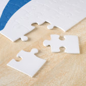 Puzzle Dinosaure Bleu (Côté)