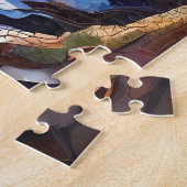 Puzzle Dinosaure coloré pour enfants (Côté)