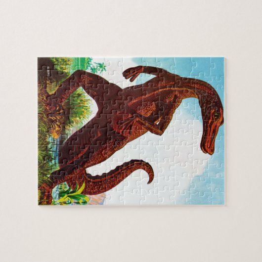 Puzzle Dinosaure de Hadrosaurus (Horizontal)