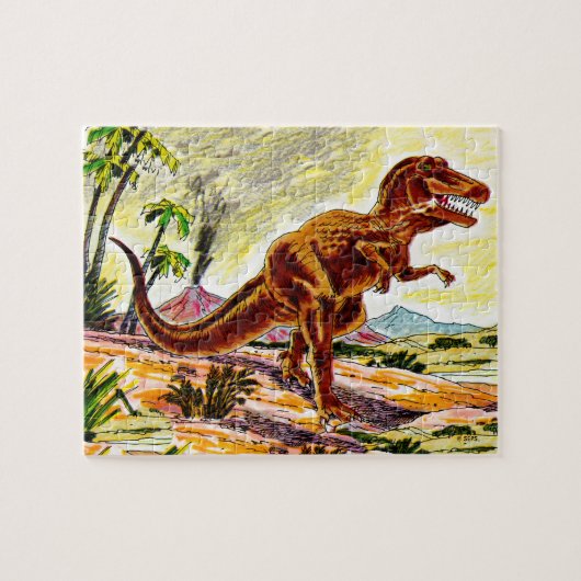 Puzzle Dinosaure de Rex de Tyrannosaurus (Horizontal)