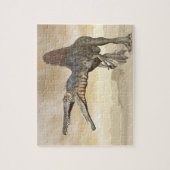 Puzzle Dinosaure de Spinosaurus dans le désert - 3D (Vertical)