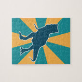 Puzzle dinosaure en colère t-rex jurassique garçons anima (Horizontal)
