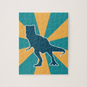 Puzzle dinosaure en colère t-rex jurassique garçons anima (Vertical)