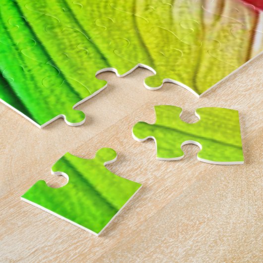 Puzzle Dinosaure roux jaune (Côté)
