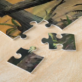 Puzzle dinosaure T rex (Côté)