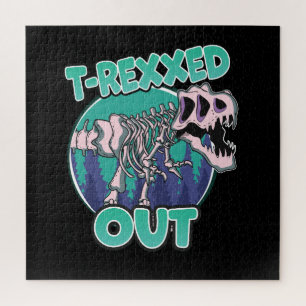 Puzzle Dinosaure T-Rexxed Out