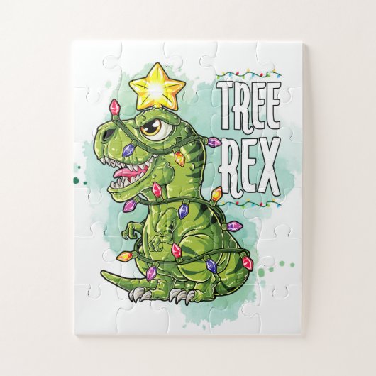 Puzzle Dinosaure Tree Rex  (Vertical)