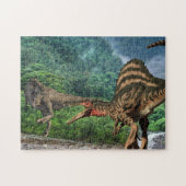 Puzzle Dinosaure Tyrannosaurus Spinosaurus (Horizontal)