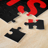 Puzzle Dinosaure Vert Valentine I Voler Coeurs (Côté)