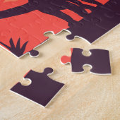 Puzzle Dinosaures animaux exotiques disparus (Côté)