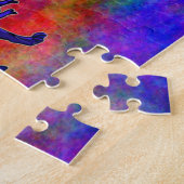 Puzzle Dinosaures colorés (Côté)