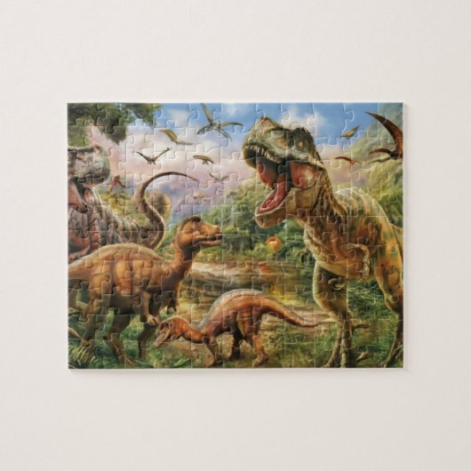 Puzzle Dinosaures, Plancher Trex, Plancher Trex (Horizontal)
