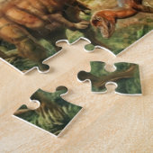 Puzzle Dinosaures, Plancher Trex, Plancher Trex (Côté)