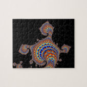 Puzzle Dinozaur - Art fractal (Horizontal)