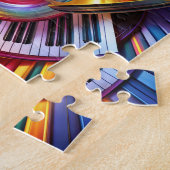 Puzzle d'instruments de musique (Côté)