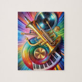 Puzzle d'instruments de musique (Vertical)