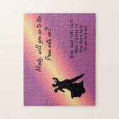 PUZZLE D'INVITATION DE PROM (Vertical)