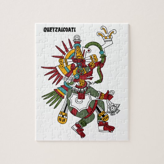 Puzzle Dios Azteca  Quetzalcóatl (Vertical)