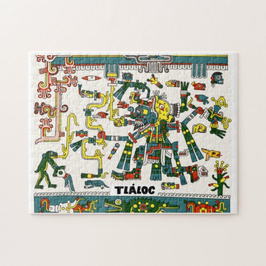 Puzzle Dios Azteca Tláloc (Horizontal)