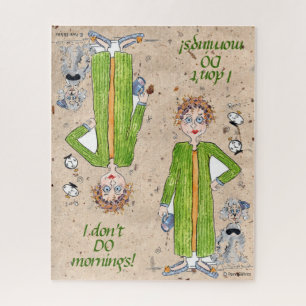 Puzzle Dire que je ne fais pas de caricature matinale