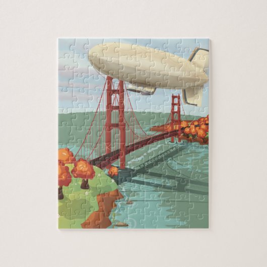 Puzzle Dirigeable souple (Vertical)