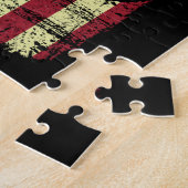 Puzzle Dirt Bike American Drapeau 4e (Côté)