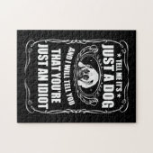 PUZZLE DIS-MOI QUE C'EST JUSTE UN CHIEN UN CARLIN (Horizontal)