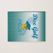 Puzzle Disc Golf Chick #3 (Horizontal)