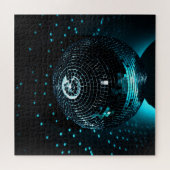 Puzzle Disco Ball Glare, Arrière - plan de discothèque. (Horizontal)