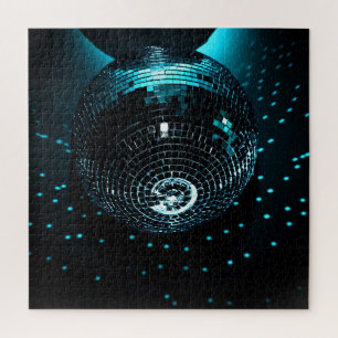 Puzzle Disco Ball Glare, Arrière - plan de discothèque.