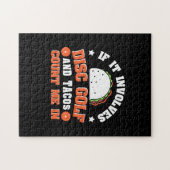 Puzzle Disk Golf Et Tacos Me Comptent (Horizontal)
