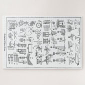 Puzzle Dispositifs mécaniques et physiques ~ Cyclopaedia (Horizontal)