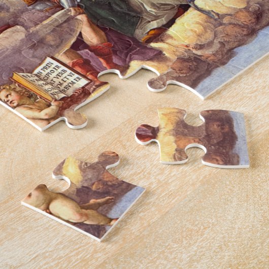 Puzzle Disputation du Saint Sacrement par Raphael (Côté)